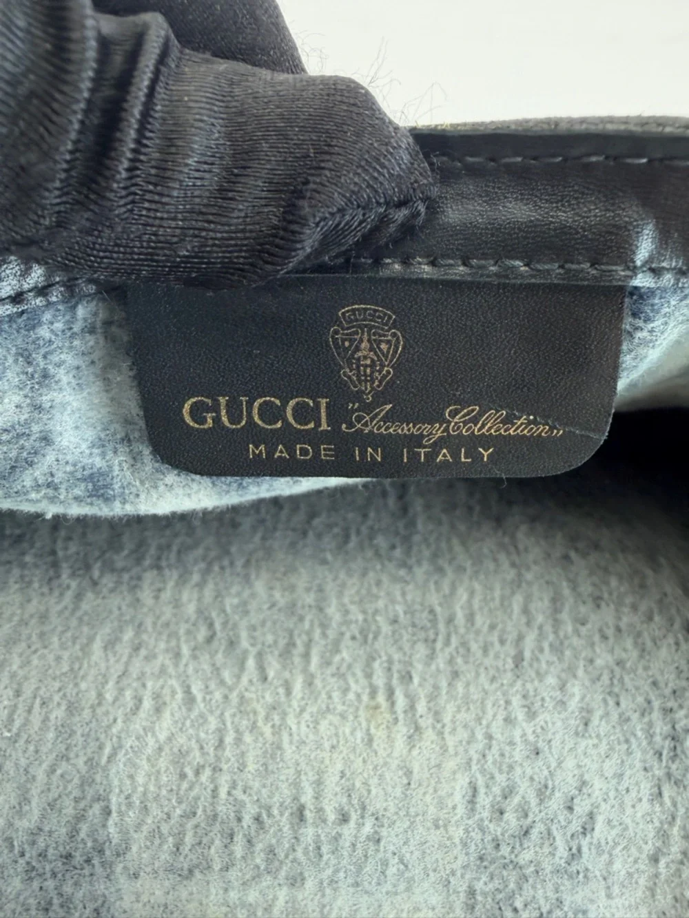 Gucci Vintage Sherry Line Web Monogram Canvas Clutch Pouch